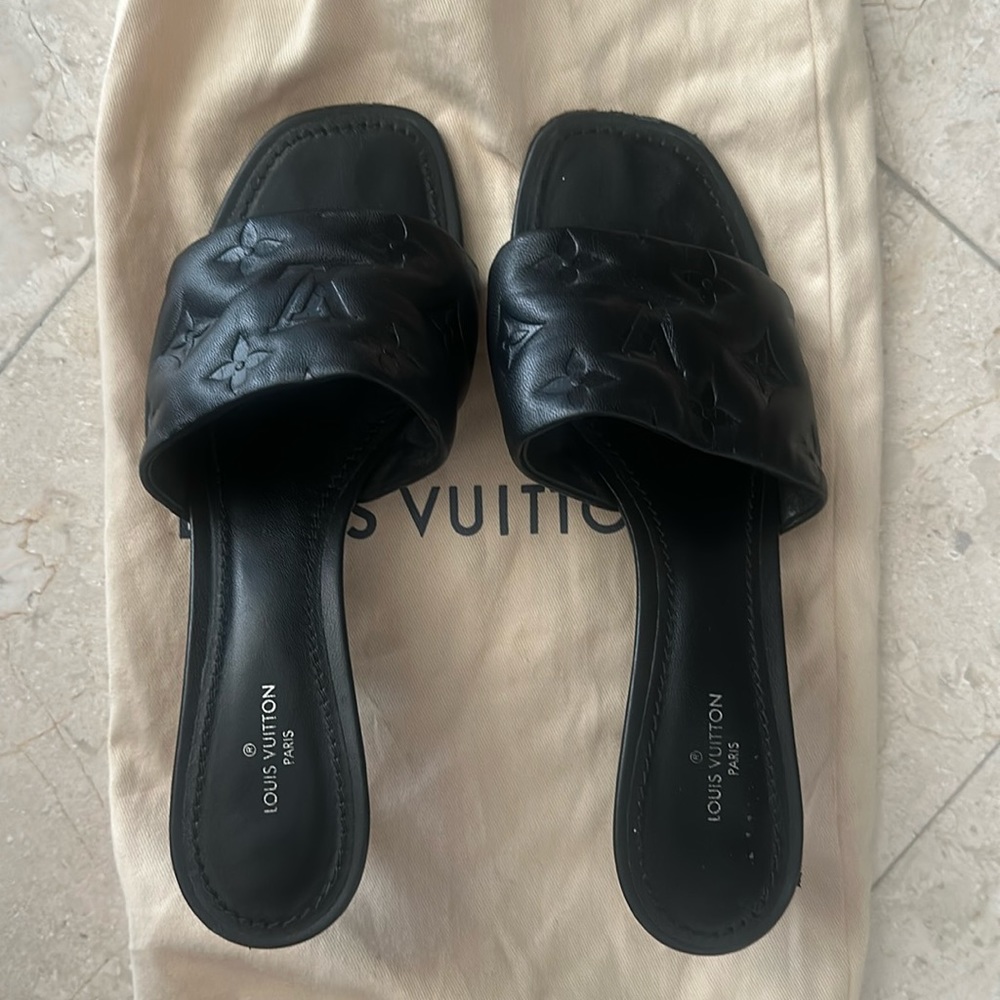 Louis Vuitton heel sandals